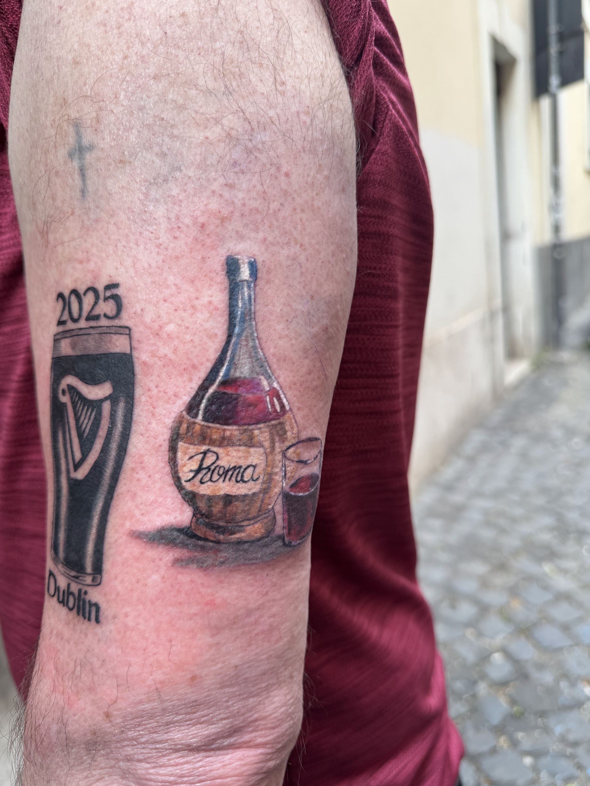 Tatuaggio dedicato a Roma